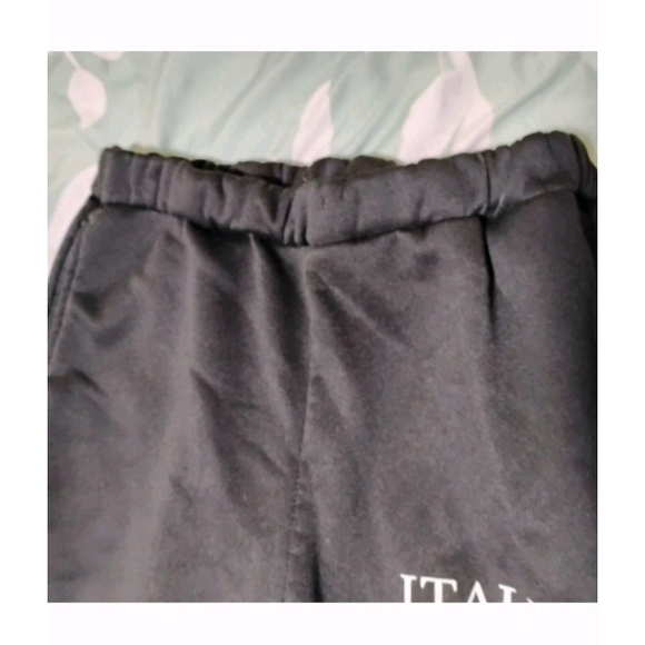 Italia Men's Black Sweatpants - Picture 6 of 12
